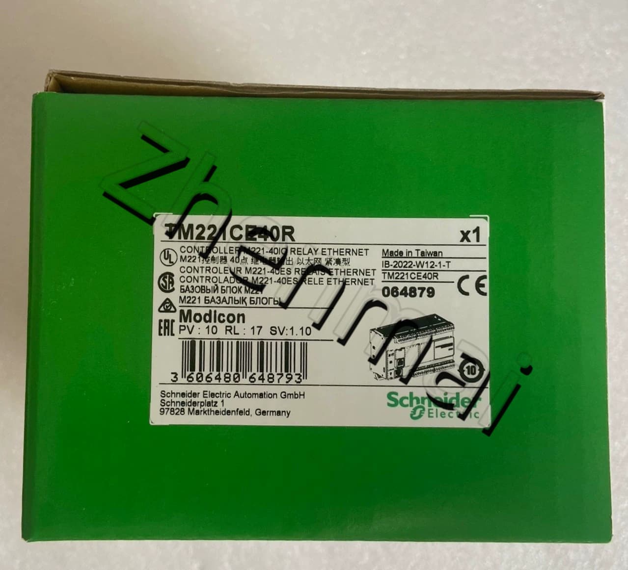 100% чисто нов, оригинален и оригинален Schneider TM221CE40R Честотни преобразуватели, прекъсвачи, контактори, защитни устройства