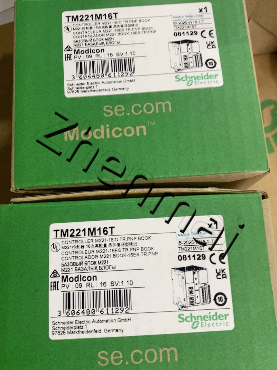 100% чисто нов, оригинален и оригинален Schneider TM221M16T Честотни преобразуватели, прекъсвачи, контактори, защитни устройства