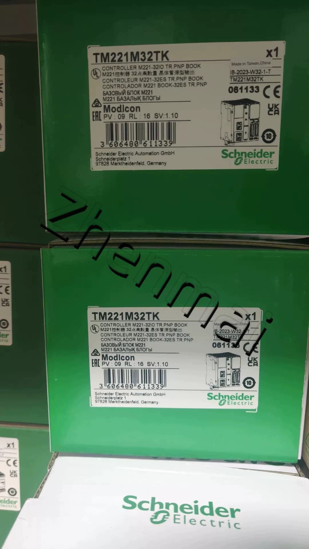 100% чисто нов, оригинален и оригинален Schneider TM221M32TK Честотни преобразуватели, прекъсвачи, контактори, защитни устройства