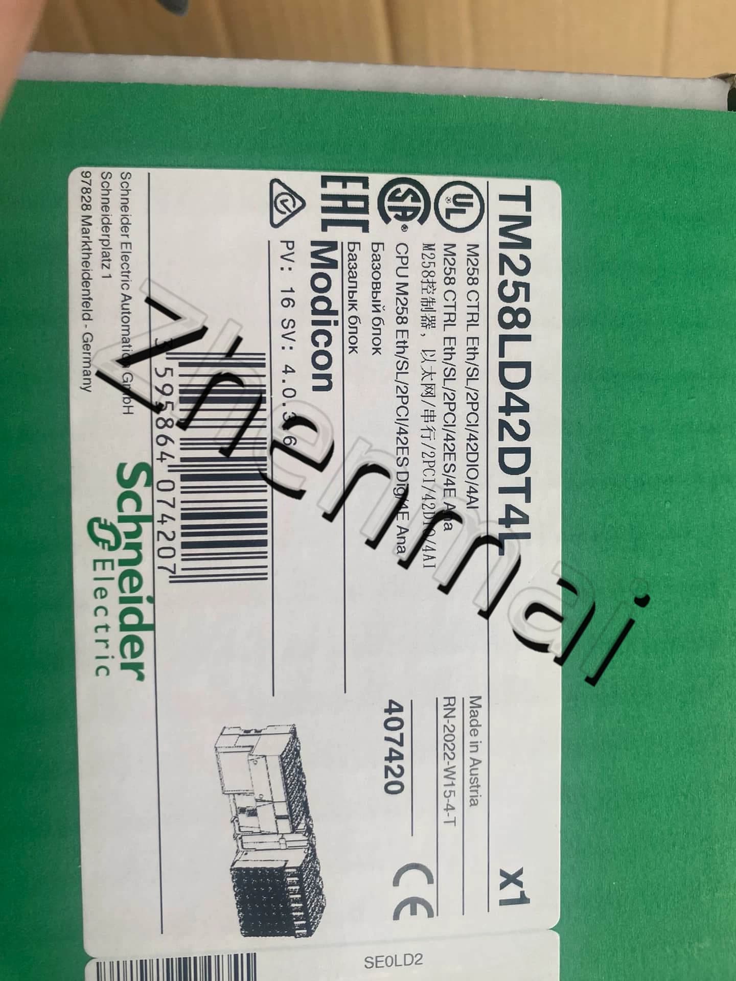 100% чисто нов, оригинален и оригинален Schneider TM258LD42DT4L Честотни преобразуватели, прекъсвачи, контактори, защитни устройства