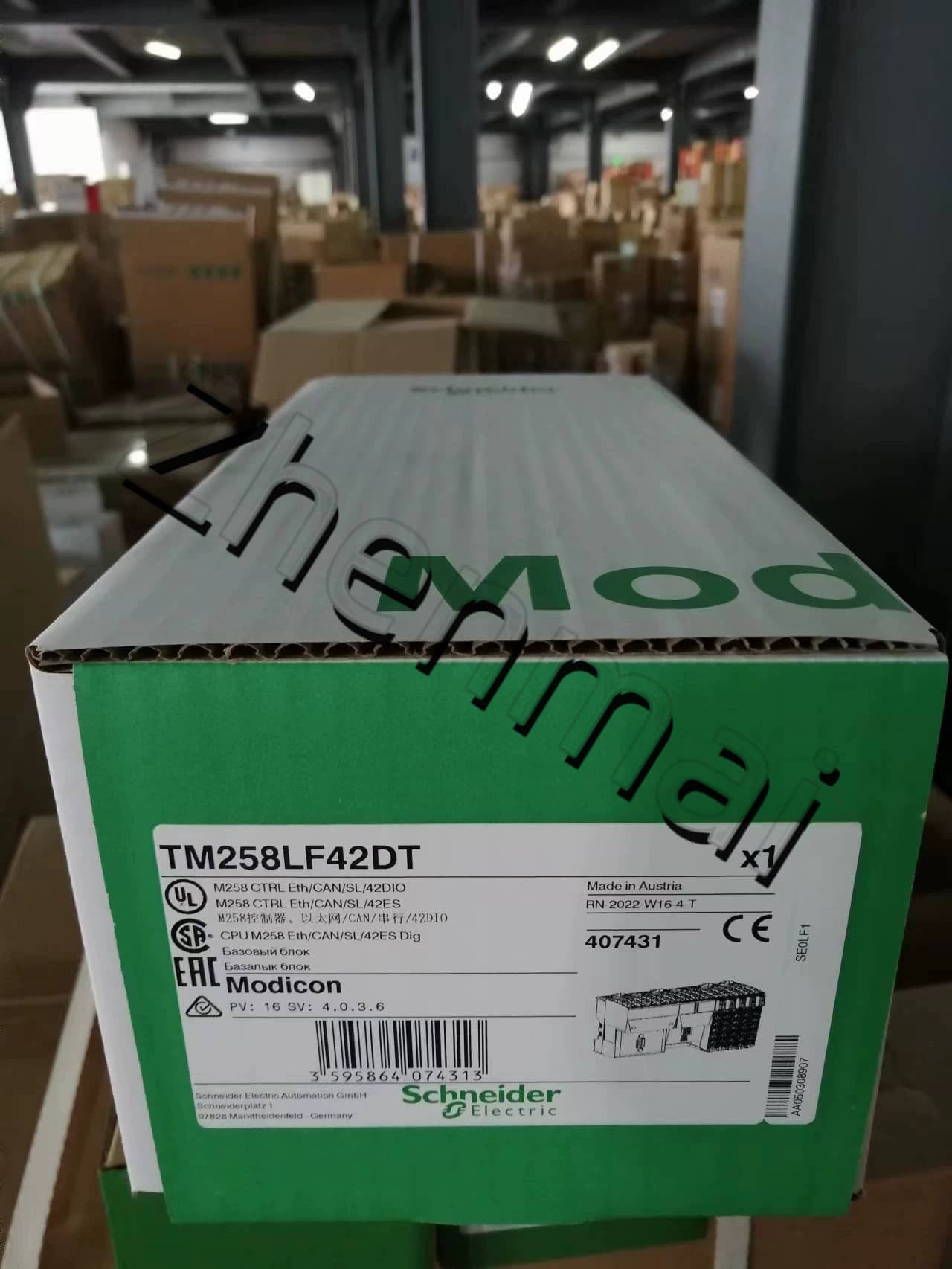 100% чисто нов, оригинален и оригинален Schneider TM258LF42DT Честотни преобразуватели, прекъсвачи, контактори, защитни устройства