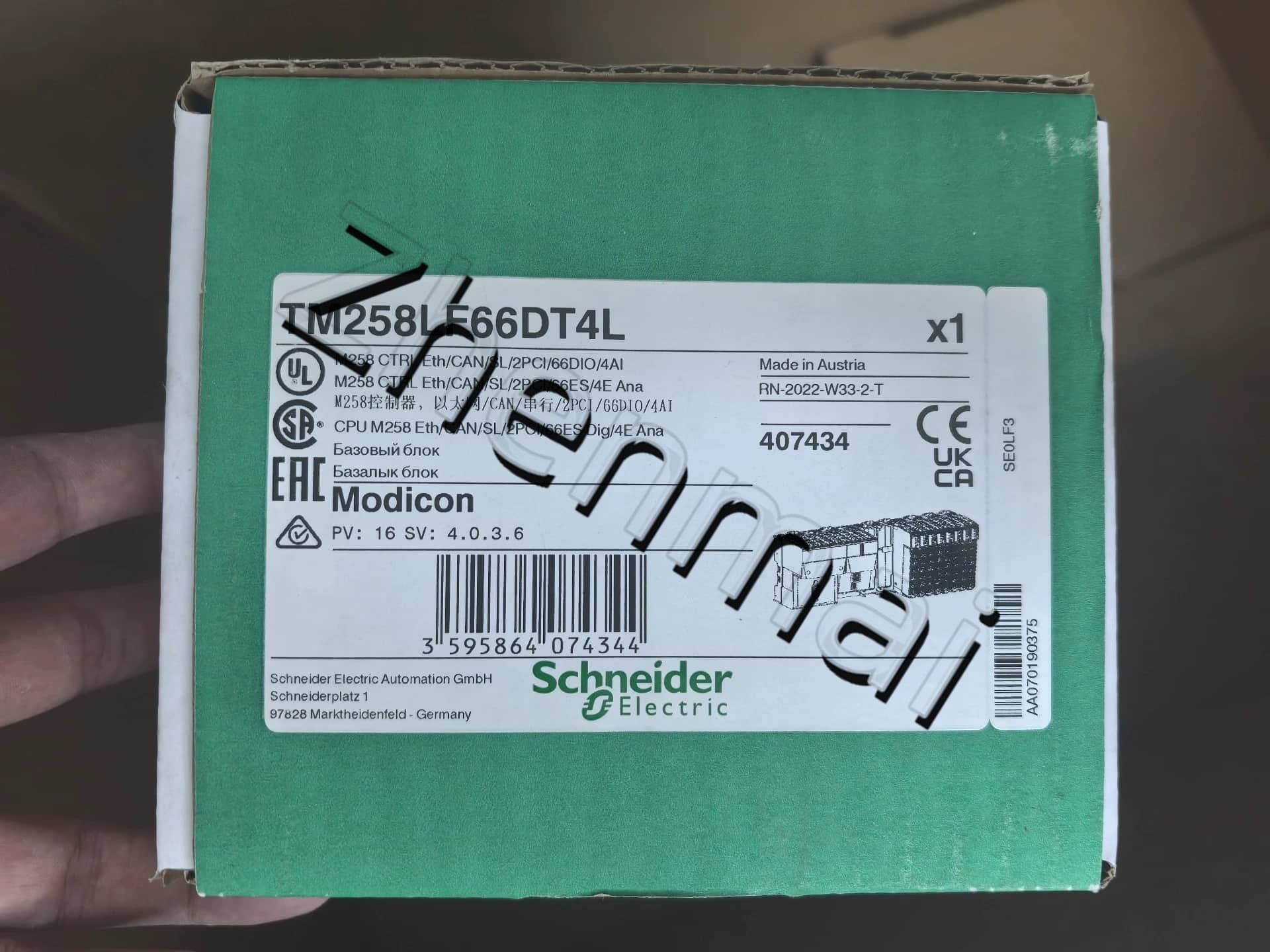 100% чисто нов, оригинален и оригинален Schneider TM258LF66DT4L Честотни преобразуватели, прекъсвачи, контактори, защитни устройства