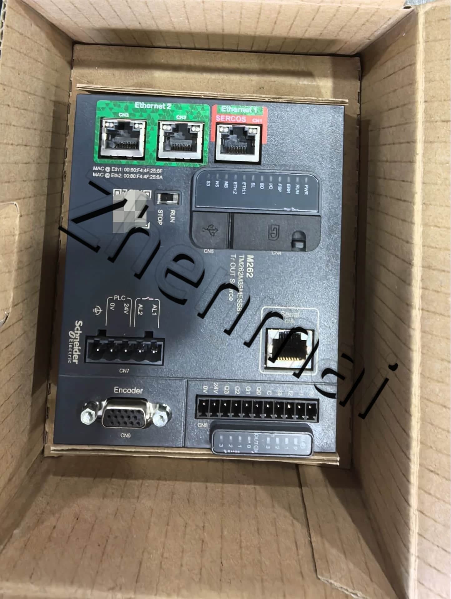 100% чисто нов, оригинален и оригинален Schneider TM262M35MESS8T Честотни преобразуватели, прекъсвачи, контактори, защитни устройства