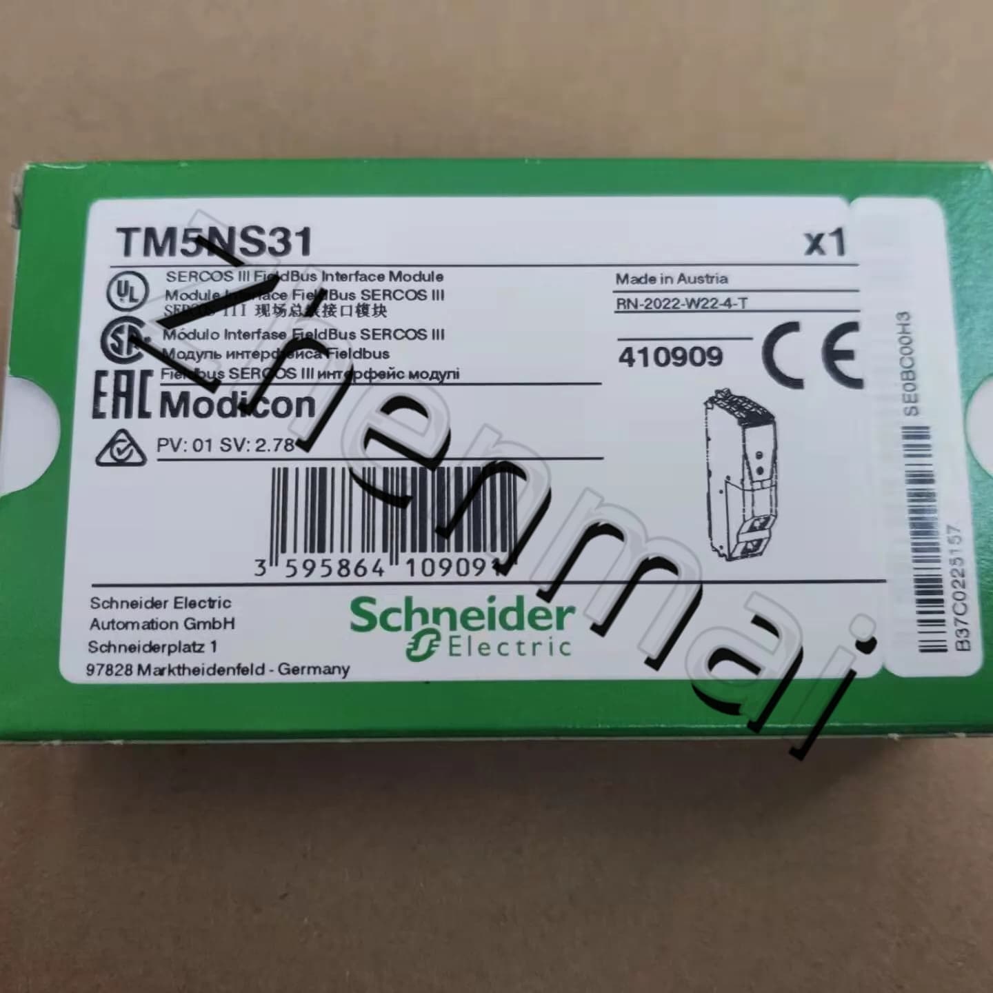 100% чисто нов, оригинален и оригинален Schneider TM5NS31 Честотни преобразуватели, прекъсвачи, контактори, защитни устройства