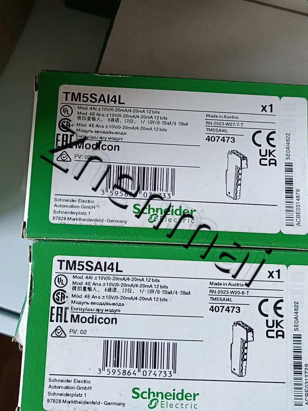 100% чисто нов, оригинален и оригинален Schneider TM5SAI4L Честотни преобразуватели, прекъсвачи, контактори, защитни устройства