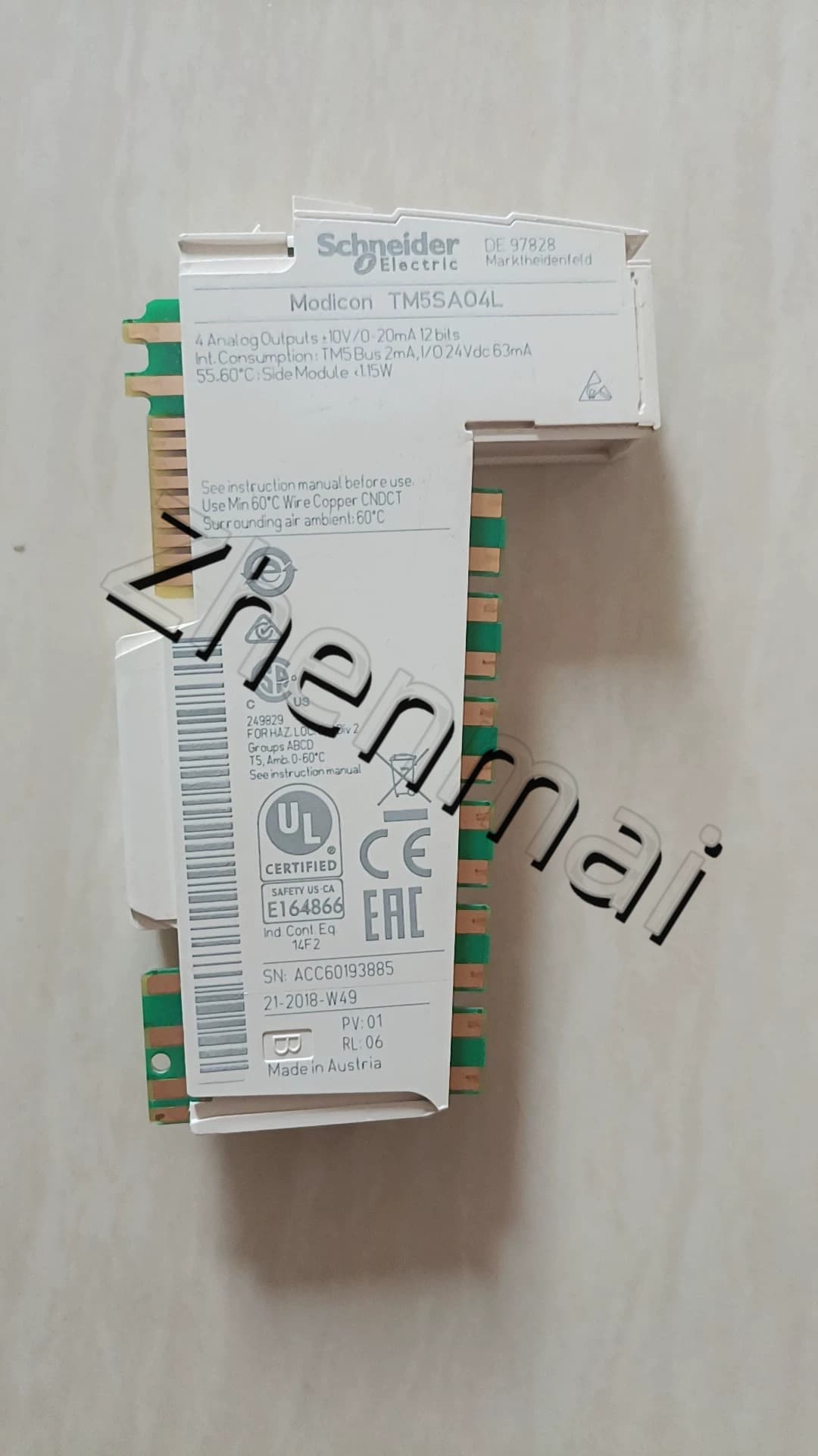 100% чисто нов, оригинален и оригинален Schneider TM5SAO4L Честотни преобразуватели, прекъсвачи, контактори, защитни устройства