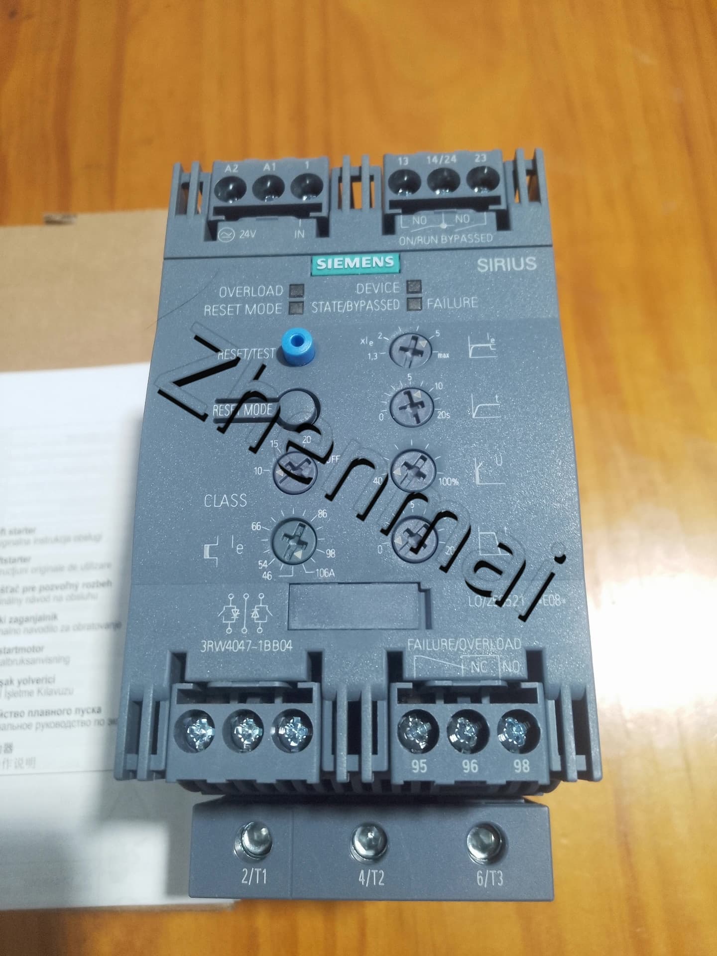 Чисто нов, оригинален, директно фабричен Siemens 3RW4047-1BB04 Софтстартер SIRIUS SOFT STARTER