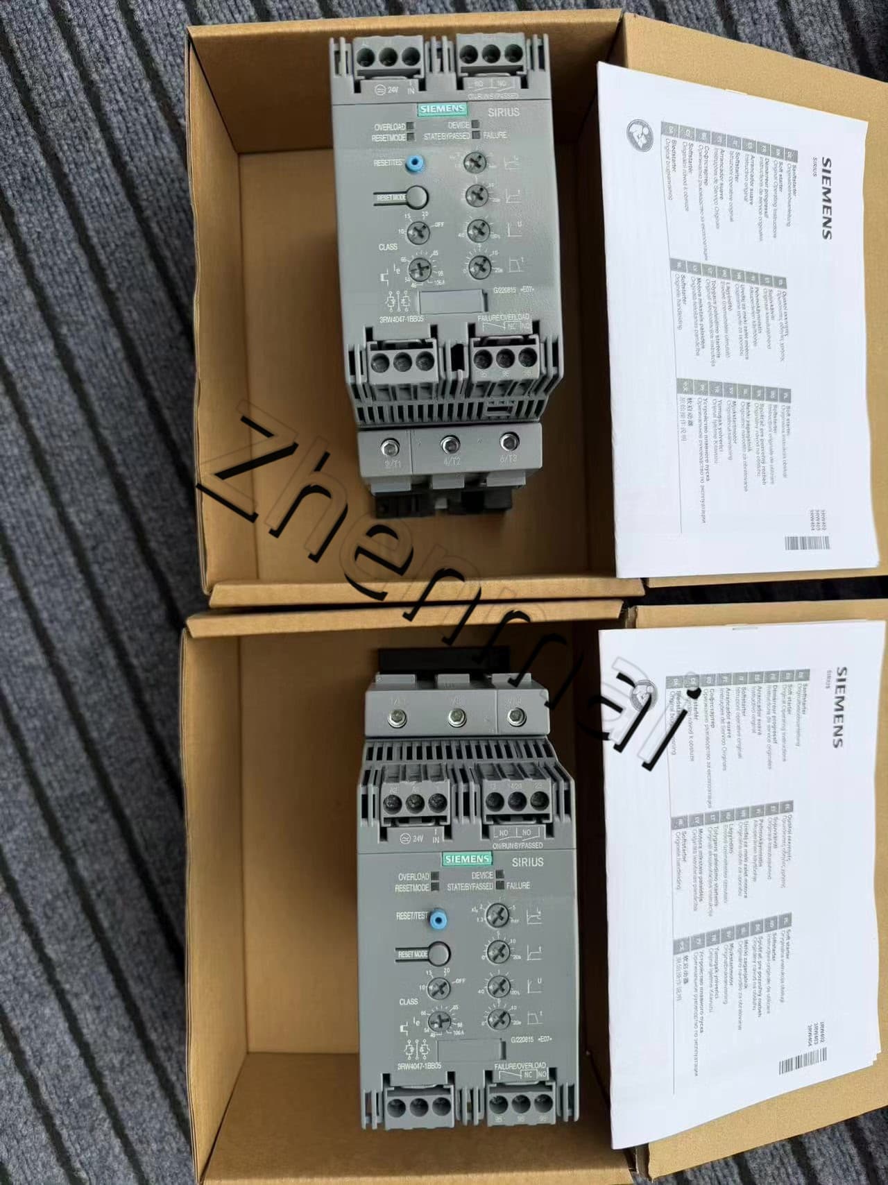 Чисто нов, оригинален, фабричен директен софтуерен стартер Siemens 3RW4047-1BB05 Soft Starter SIRIUS SOFT STARTER