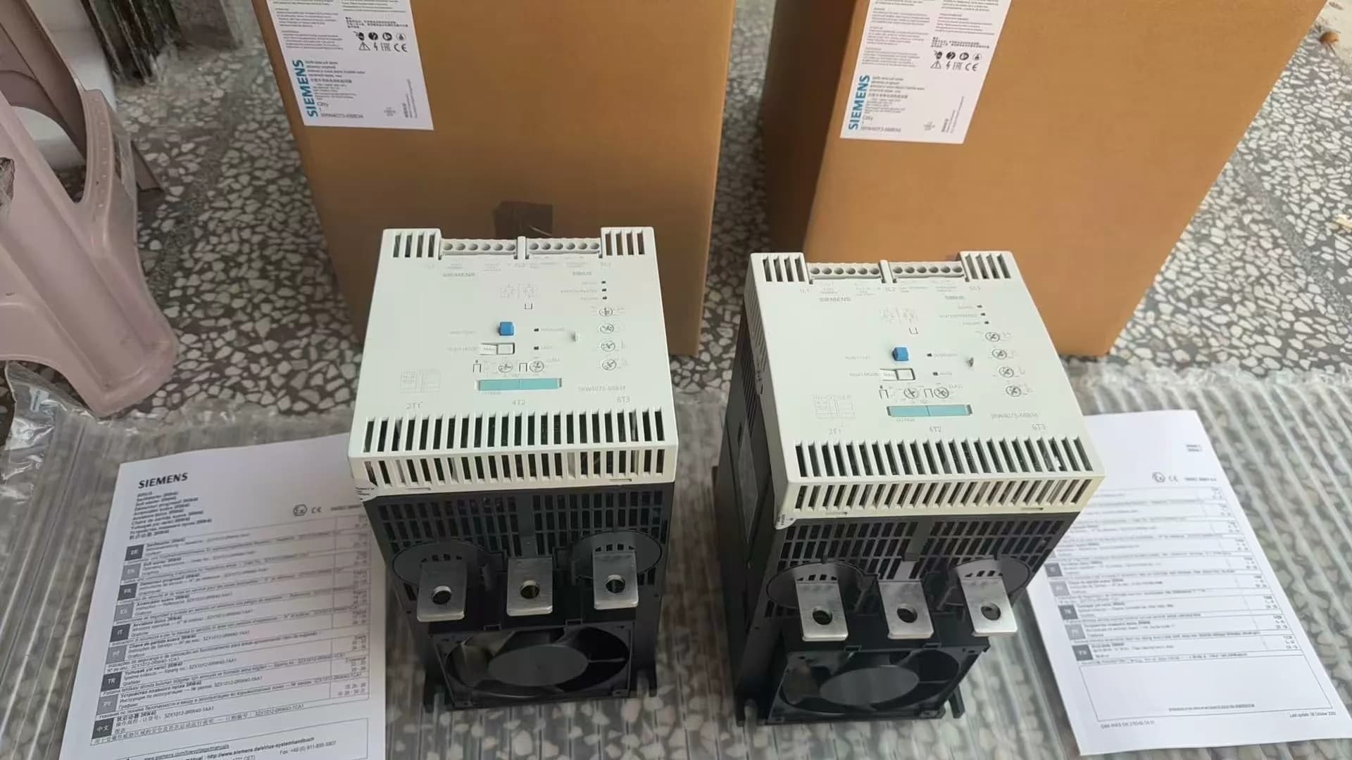 Чисто нов, оригинален, фабричен директен софтуерен стартер Siemens 3RW4447-6BC35 Soft Starter SIRIUS SOFT STARTER