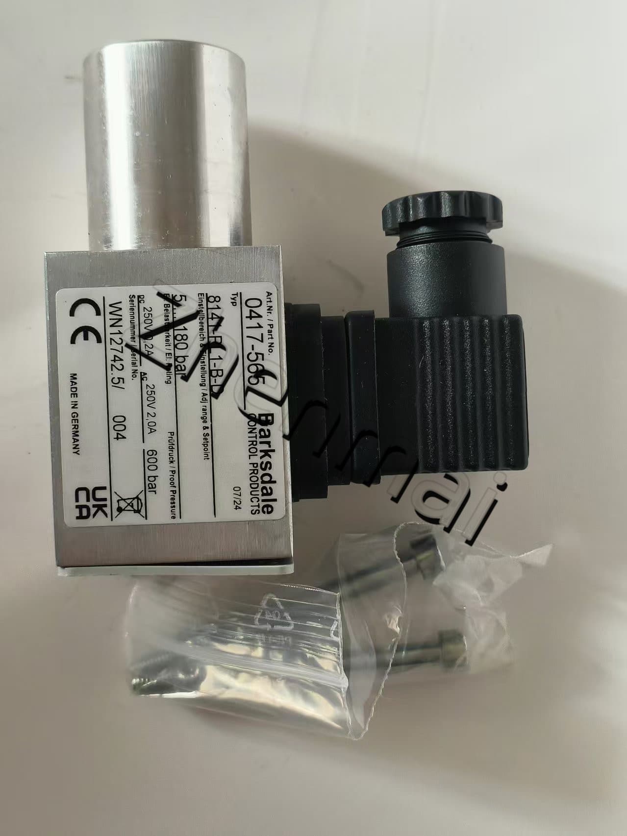 Чисто нов оригинален Barksdale 8141-PL1-B-D 0417-565 Сензор за налягане Превключвател за ниво Превключвател на потока Превключвател за налягане Бърза доставка