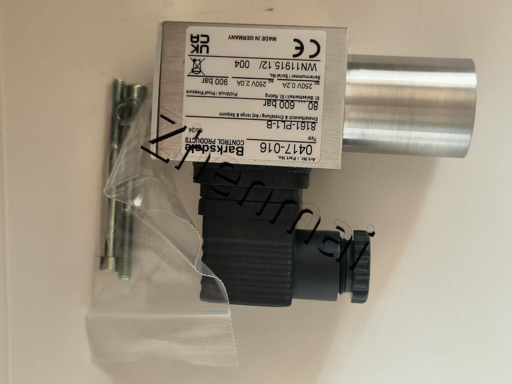 Чисто нов оригинален Barksdale 8161-PL1-B 0417-016 Сензор за налягане Превключвател за ниво Превключвател на потока Превключвател за налягане Бърза доставка