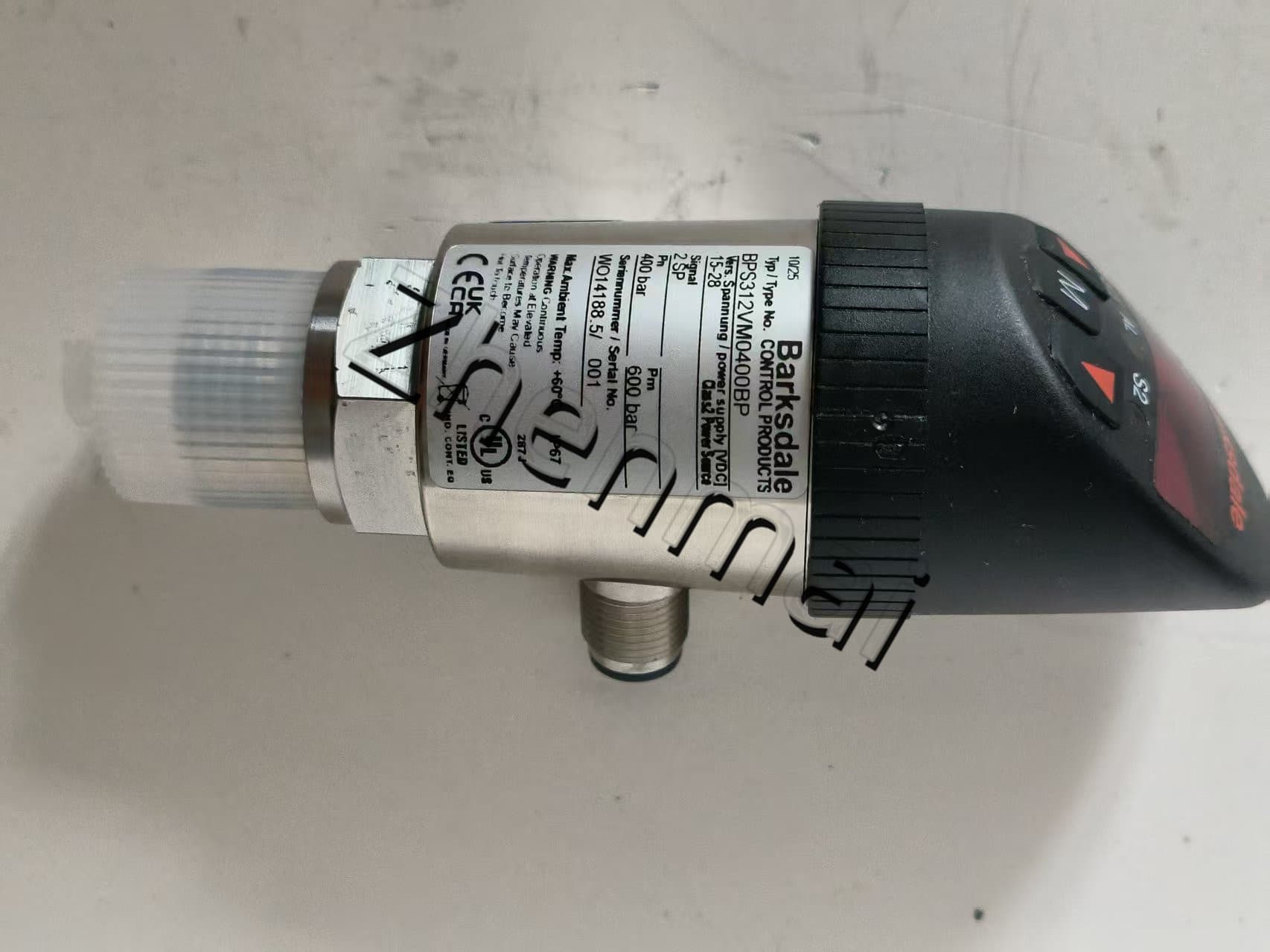 Чисто нов оригинален Barksdale BPS312VM0400BP Сензор за налягане Превключвател за ниво Превключвател на потока Превключвател за налягане Бърза доставка