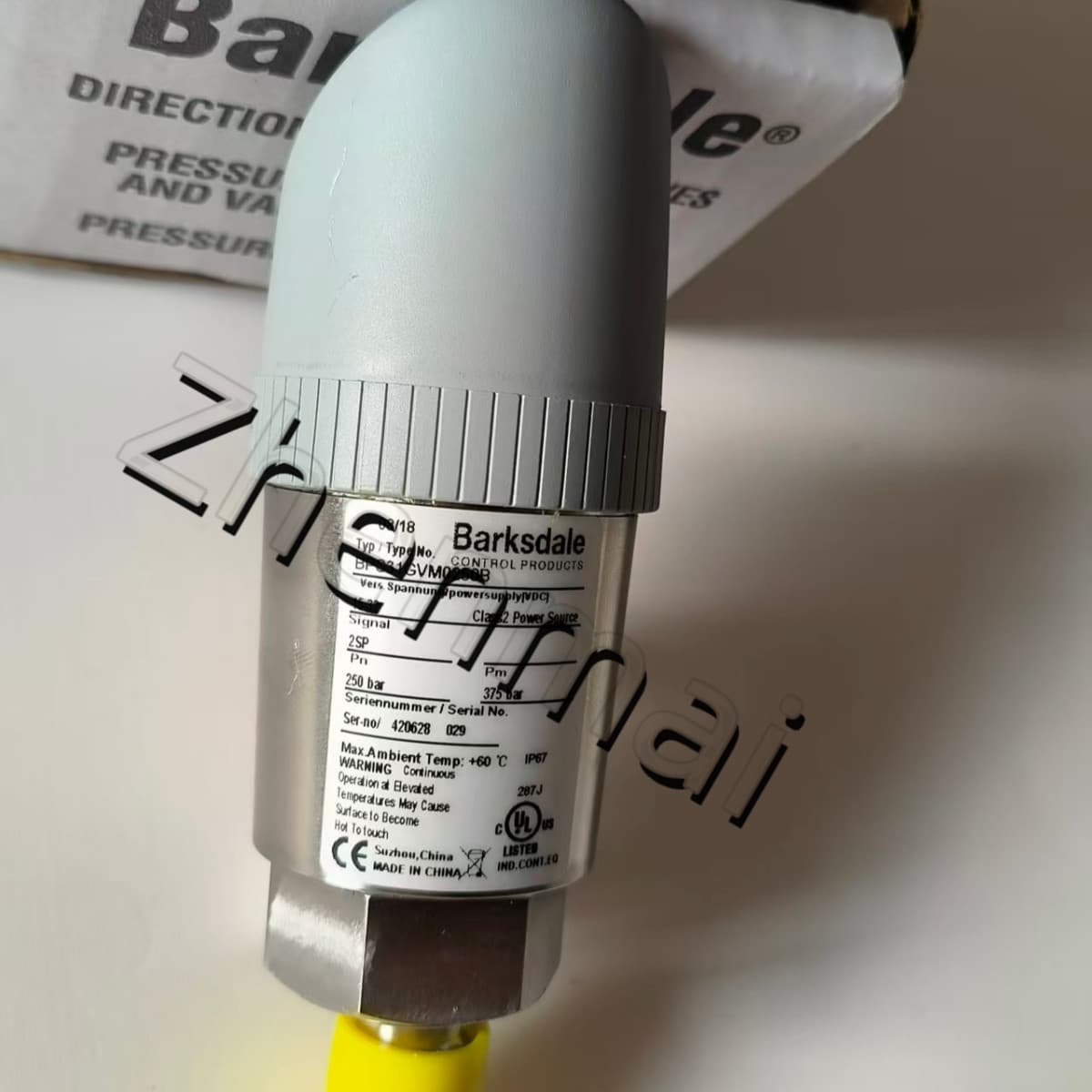 Чисто нов оригинален Barksdale BPS31GVM0250B Сензор за налягане Превключвател за ниво Превключвател на потока Превключвател за налягане Бърза доставка