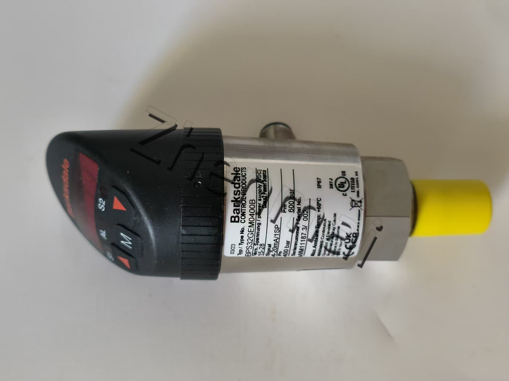 Чисто нов оригинален Barksdale BPS32GEM0400B Сензор за налягане Превключвател за ниво Превключвател на потока Превключвател за налягане Бърза доставка