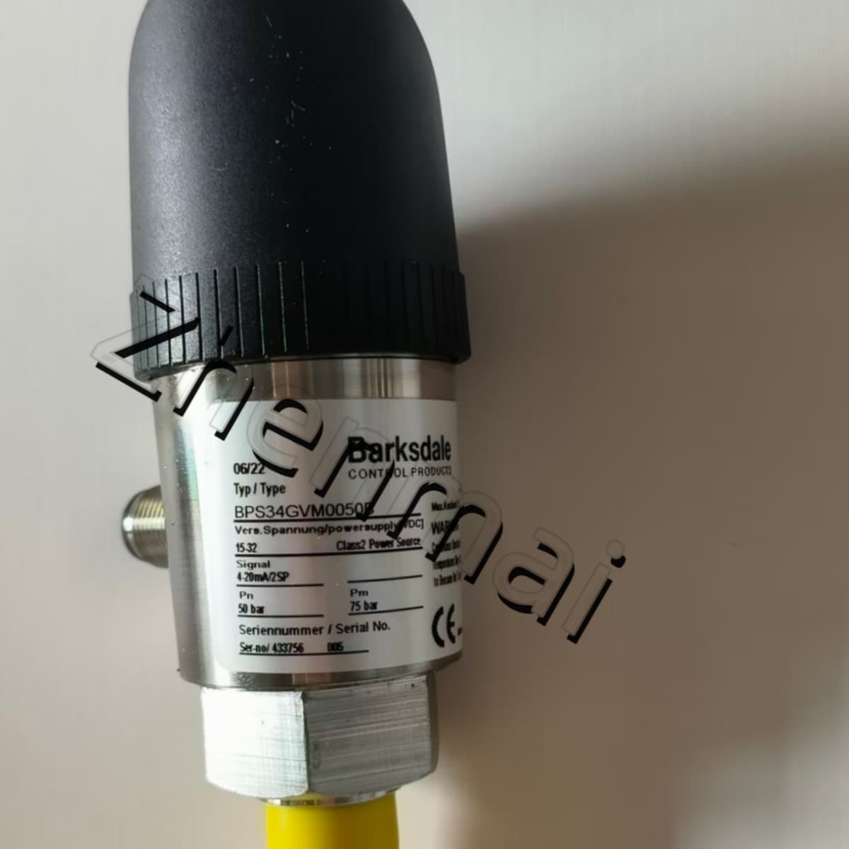 Чисто нов оригинален Barksdale BPS34GVM0050B Сензор за налягане Превключвател за ниво Превключвател на потока Превключвател за налягане Бърза доставка