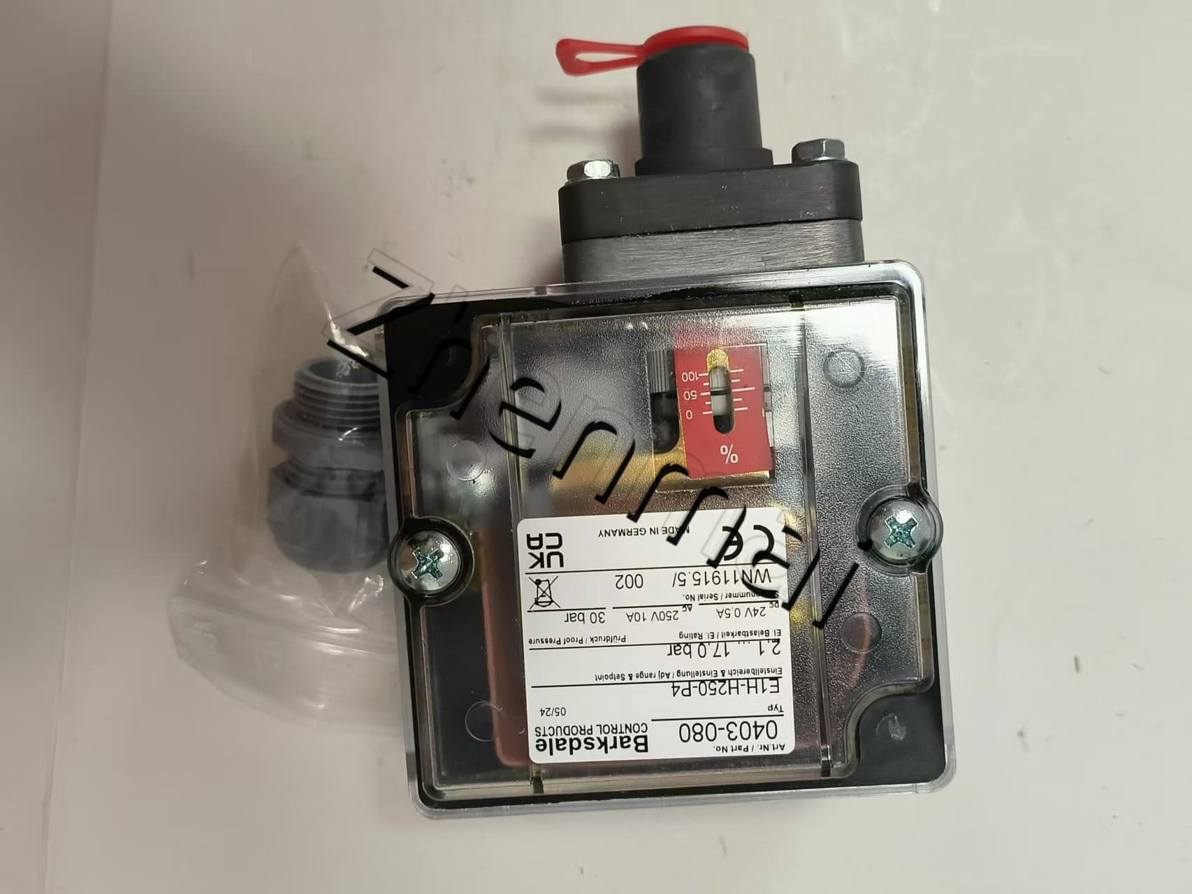 Чисто нов оригинален Barksdale E1H-H250-P4 0403-080 Сензор за налягане Превключвател за ниво Превключвател на потока Превключвател за налягане Бърза доставка