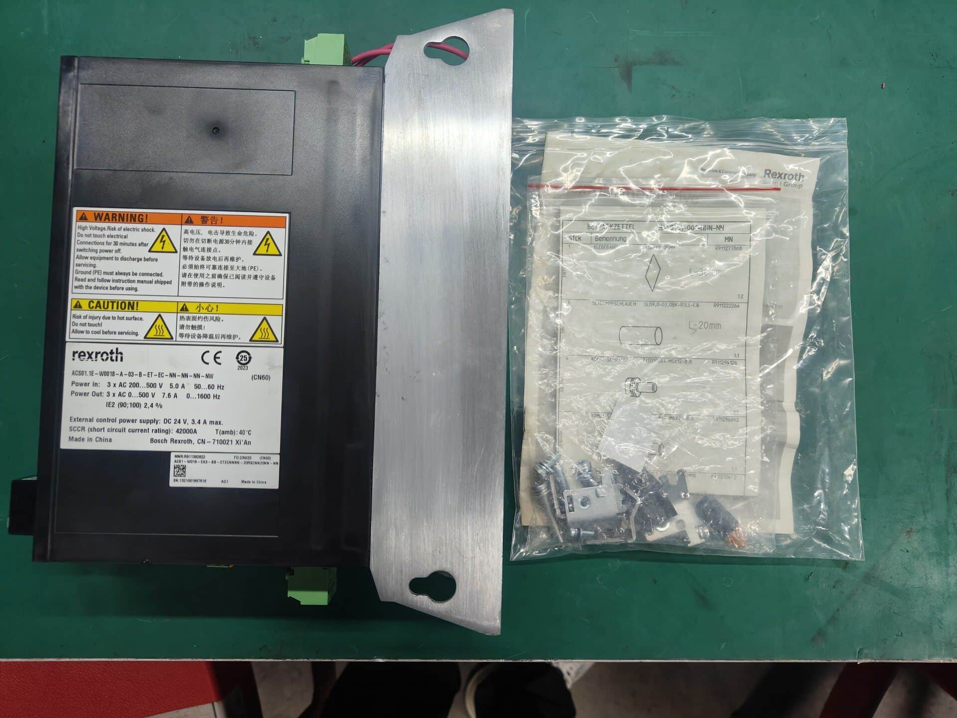 Чисто ново оригинално серво задвижване Bosch Rexroth ACS01.1E-W0018-A-03-B-ET-EC-NN-NN-NW Серво мотор Бърза доставка
