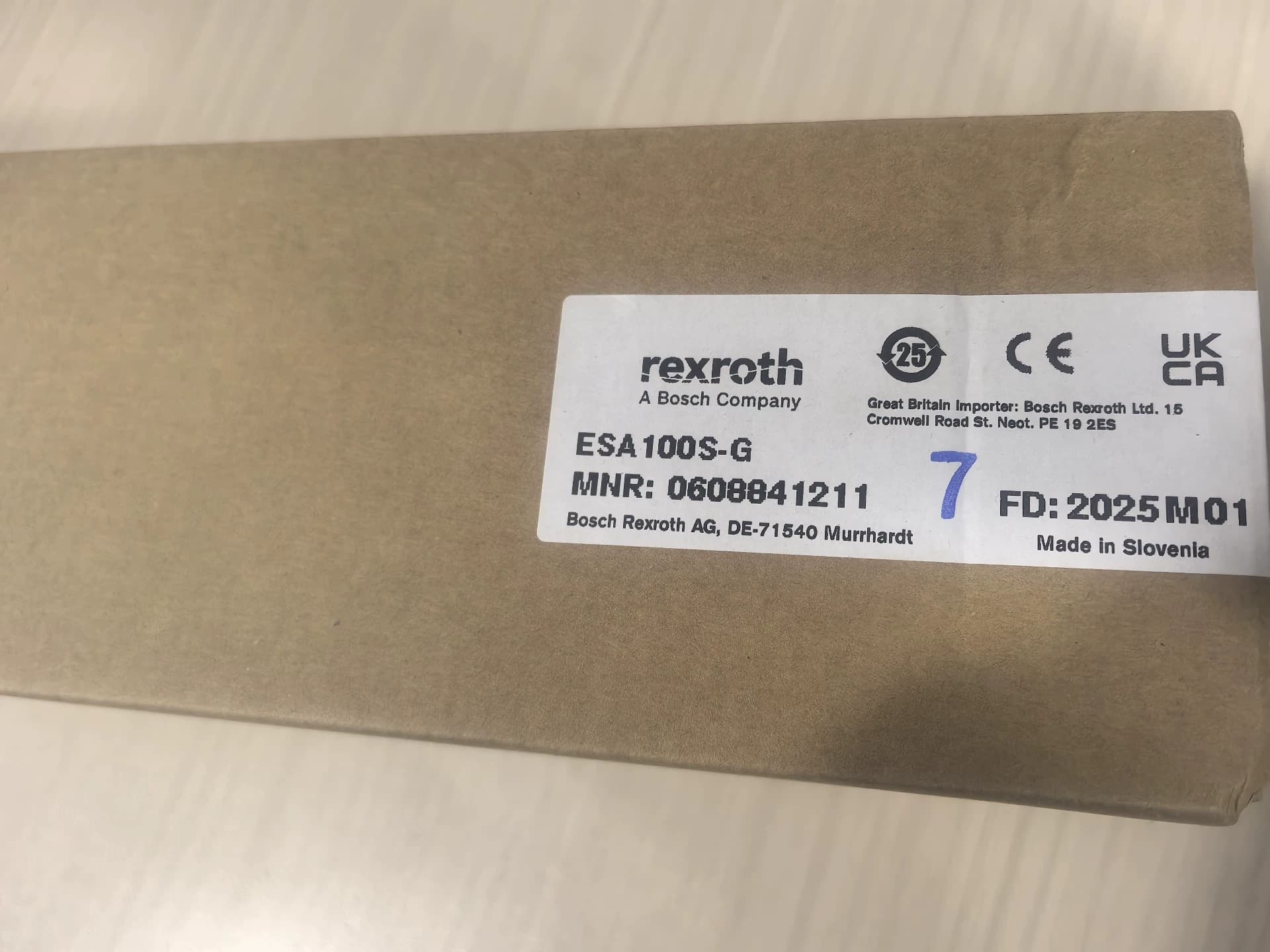 Чисто ново оригинално серво задвижване Bosch Rexroth Електрически динамометричен ключ ESA100S-G Серво мотор Бърза доставка