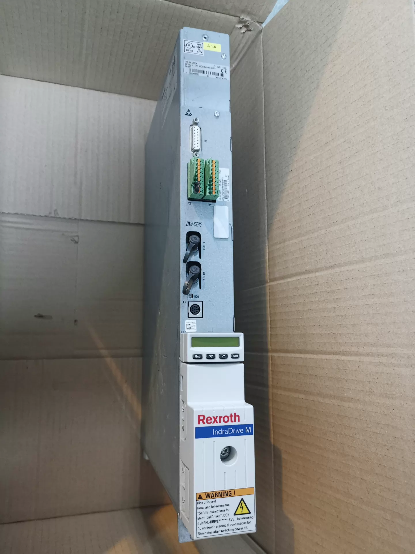 Чисто ново оригинално серво задвижване Bosch Rexroth HMS01.1N-W0036-A-07-NNNN Серво мотор Бърза доставка
