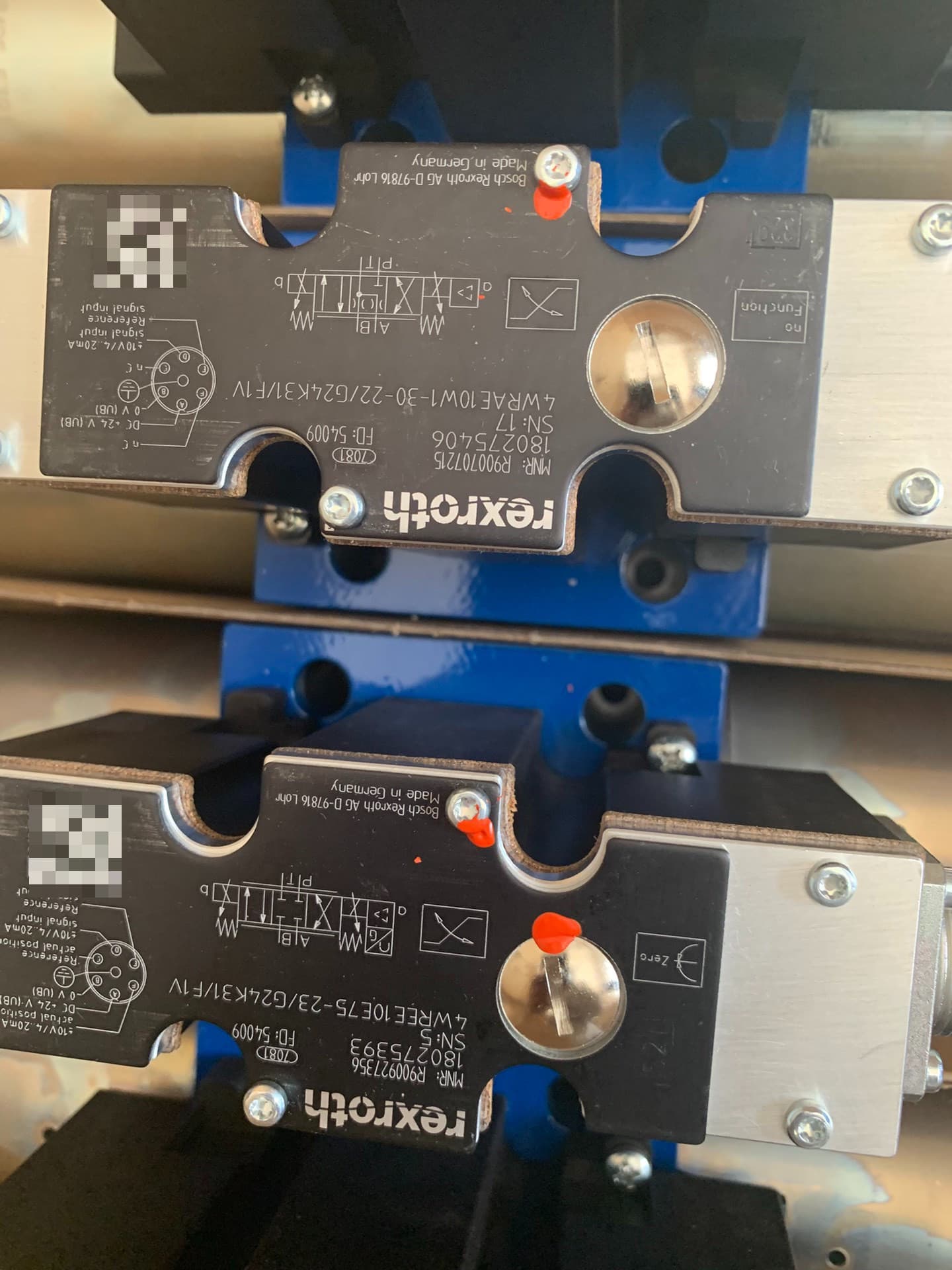 Чисто нов оригинален серво задвижване Bosch Rexroth Редукционен клапан 4WRAE6W1-15-2X/G24K31/F1V серво мотор Бърза доставка